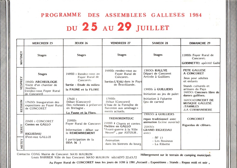 1984 programme 2