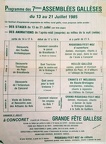 1985 programme