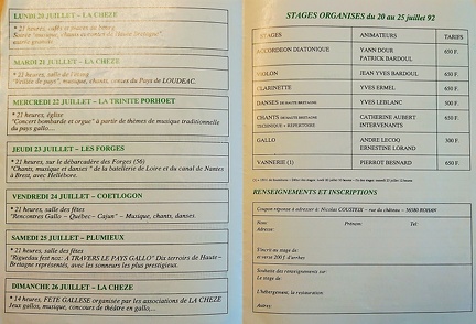 1992 programme